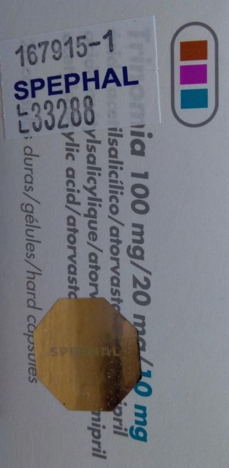 Trinomia 10/100/20mg